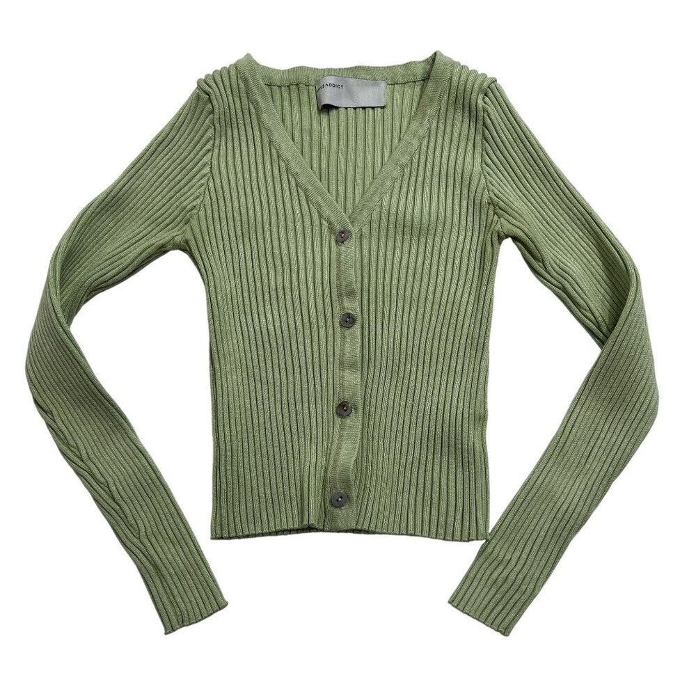 Style Addict Cardigan in Green
